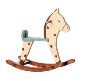 New Maileg 2023: Maileg Rocking Horse Mouse, Spotted