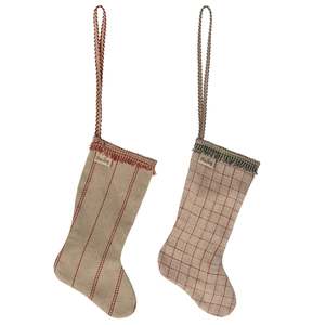 Maileg Stocking Ornament, Assorted