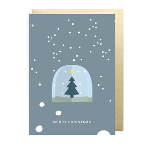 Greeting Cards 2: 3D Card with Envelope, Snow Globe