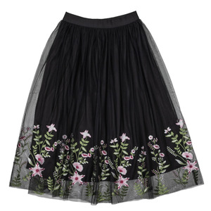 Ma Ia Family By Martinex: Ma-ia Annette Womens' Tulle Skirt, Black
