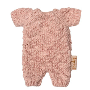 Other Soft Toys: Maileg Knitted Suit, Micro Rose