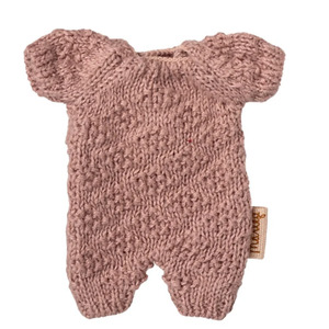 Other Soft Toys: Maileg Knitted Suit, Micro Heather