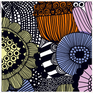 Marimekko Siirtolapuutarha Serviette 20-pack, Large Pink-Lilac