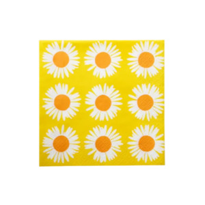 Marimekko Auringonkukka Serviette 20-pack, Small Yellow