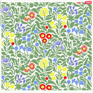 Niitty Serviette 20-Pack, Large Light Green, 33cm