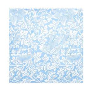 Tableware: William Morris Anemone & Bird Serviette 20-Pack, Large Blue
