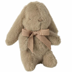 Maileg Bunny Plush Mini, Dusty Brown