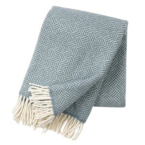 Klippan: Klippan Samba 100% Wool Throw, Lead Grey