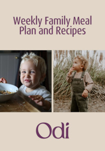 Weekly Family Meal Plan and Recipes