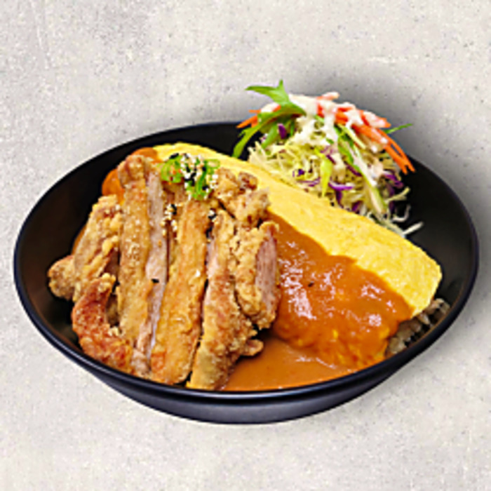 ★ O2. Karaage Chicken Omurice⭐