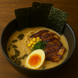 Products: ★ R1. Tonkotsu Ramen (original/spicy)⭐
