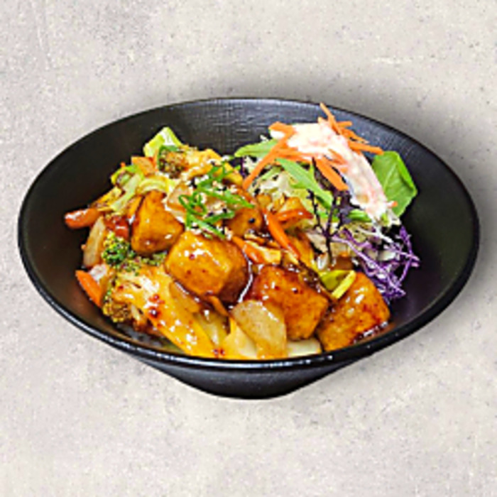 ★ D10. Teriyaki Tofu Don (Original or Spicy)