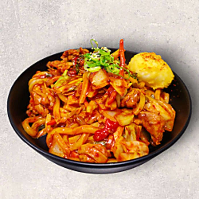 Products: ★ K3. Spicy Pork Yaki Udon