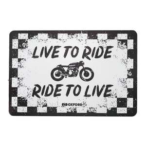 Workshop Accessories: Oxford Garage Metal Sign: "Ride"