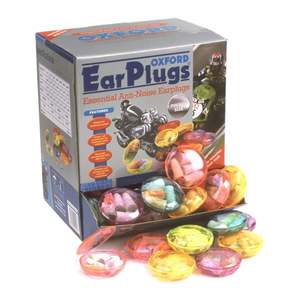Workshop Apparel: Oxford Moldex Ear Plugs (Box 100 Packs) (2 pairs each pack)