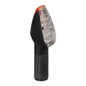 Whites LED Roadhawk MK3 Flasher - Black, Long Stem