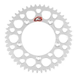 Renthal Rear Sprocket 48T Alloy 7075-T6 Grooved - Silver (KTM, Husqvarna)