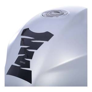 Motorcycle Accessories: Oxford Jagged Tank Pad - Black