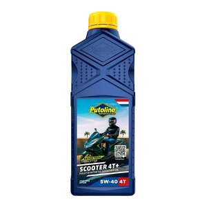 Oil Lubricants: Putoline Ester Tech Scooter 4T+ 5W-40