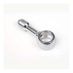 Cables: Whites Brake - 11mm (7/16") Banjo - Straight - Chrome Steel