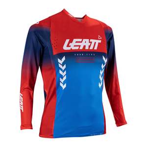 Off Road: Leatt 2026 4.5 Junior Jersey - Royal Blue / Red