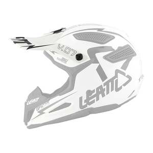 Helmets 1: Leatt Junior Peak GPX 5.5 V07 - White / Black