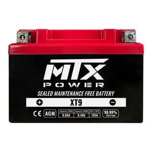 Battery: MTX Power Battery AGM - XT9