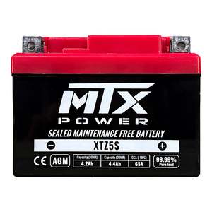 Battery: MTX Power Battery AGM - XTZ5S