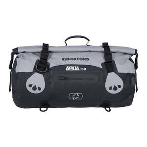 Luggage: Oxford Roll Bag Aqua T50 - Black / Grey