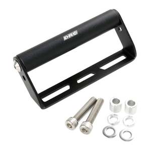 Motorcycle Accessories: DRC Phone Bar Mount - Black