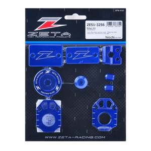 Motorcycle Accessories: Zeta Billet Kit DRZ400SM - Blue