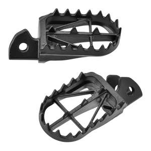 Handlebar Control: Zeta Wide Foot Pegs CrMo Mid CRF250/450 '02-, CRF150R '07-, CR12