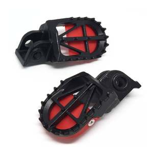 Handlebar Control: DRC Motard Foot Pegs CRMO KTM