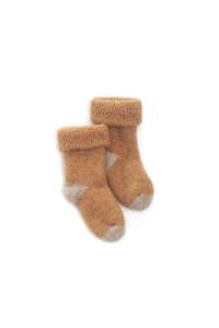 All: Baby Possum Plain Sock - Dandelion