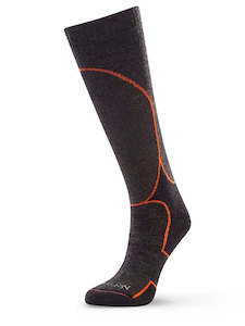 Outdoor Adventure Socks: Cushion Ski & Board Sock - Charcoal