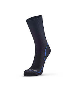 Outdoor Adventure Socks: Lite Multi Sport Micro Crew - Black
