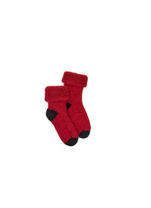 All Kids: Baby Possum Plain Sock - Berry