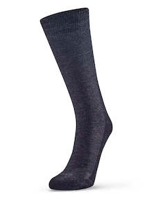 Dress: Mens Merino Cushion Sole Sock - Charcoal
