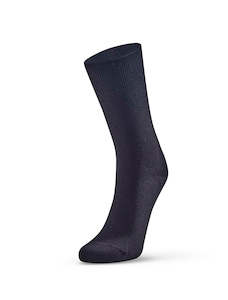 Dress: Plain Merino Sock (Womens Fit) - Black
