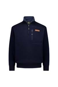 The Best Work Kit: Ruahine Pocket Jersey - Navy