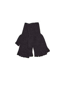 All Mens Gloves Beanies: Fingerless Glove - Black