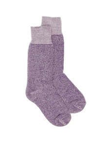 All Kids Socks: Kids High Country Sock - Purple
