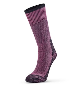 Womens: Gumboot Sock 3 Pack - Pink
