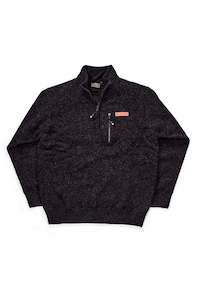 Ruahine Pocket Jersey - Charcoal
