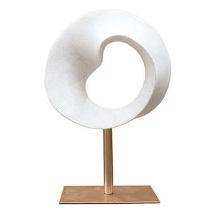 Ornaments: White Sculpture Art Medium