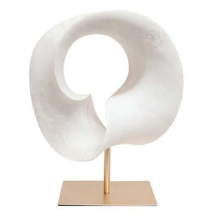 White Sculpture Art Large