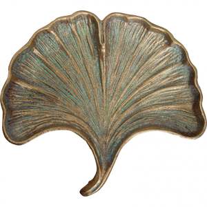Gold Gingko Plate