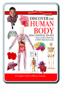 Discover human body tin set