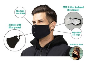 Face mask reusable + filter