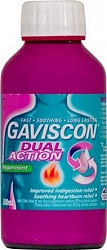 Gaviscon Dual Action Peppermint Liquid 300ml
